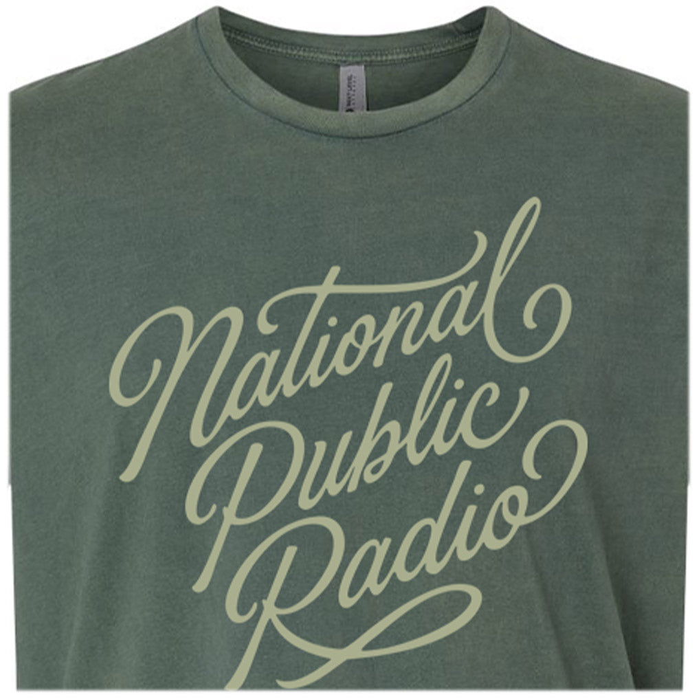 National Public Radio Script Tee