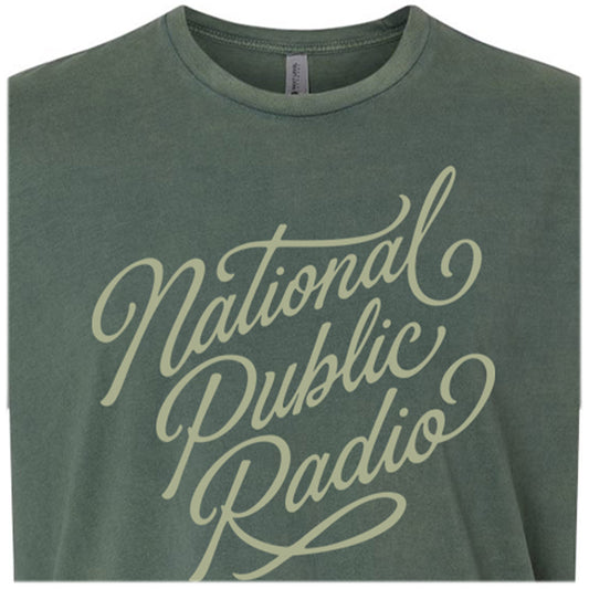 National Public Radio Script Tee