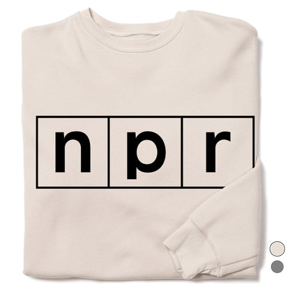 NPR Logo Crewneck Sweatshirt
