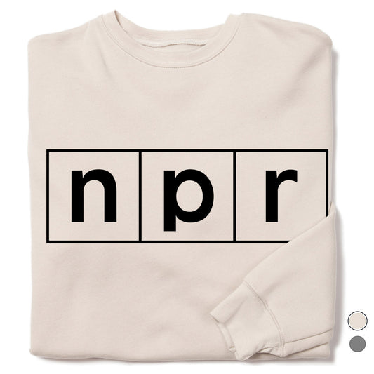 NPR Logo Crewneck Sweatshirt