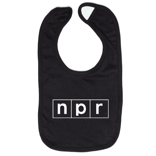 NPR Logo Onesie Bib