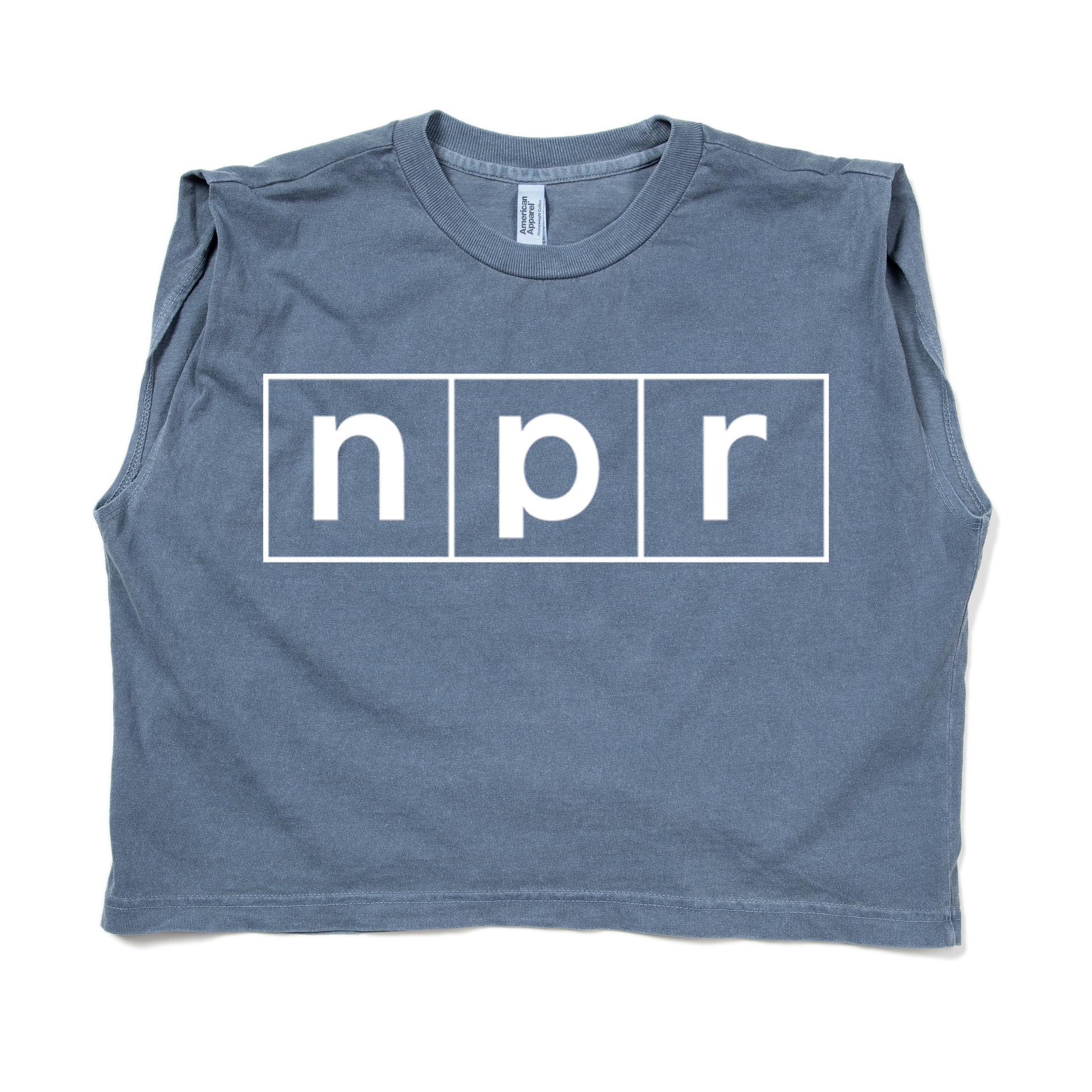 NPR Logo Muscle Crop Women's Tee – National Public Radio, Inc.