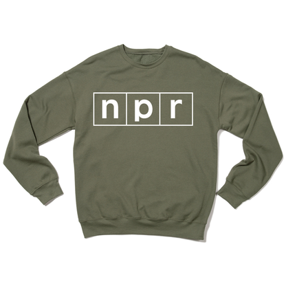 NPR Logo Crewneck Sweatshirt