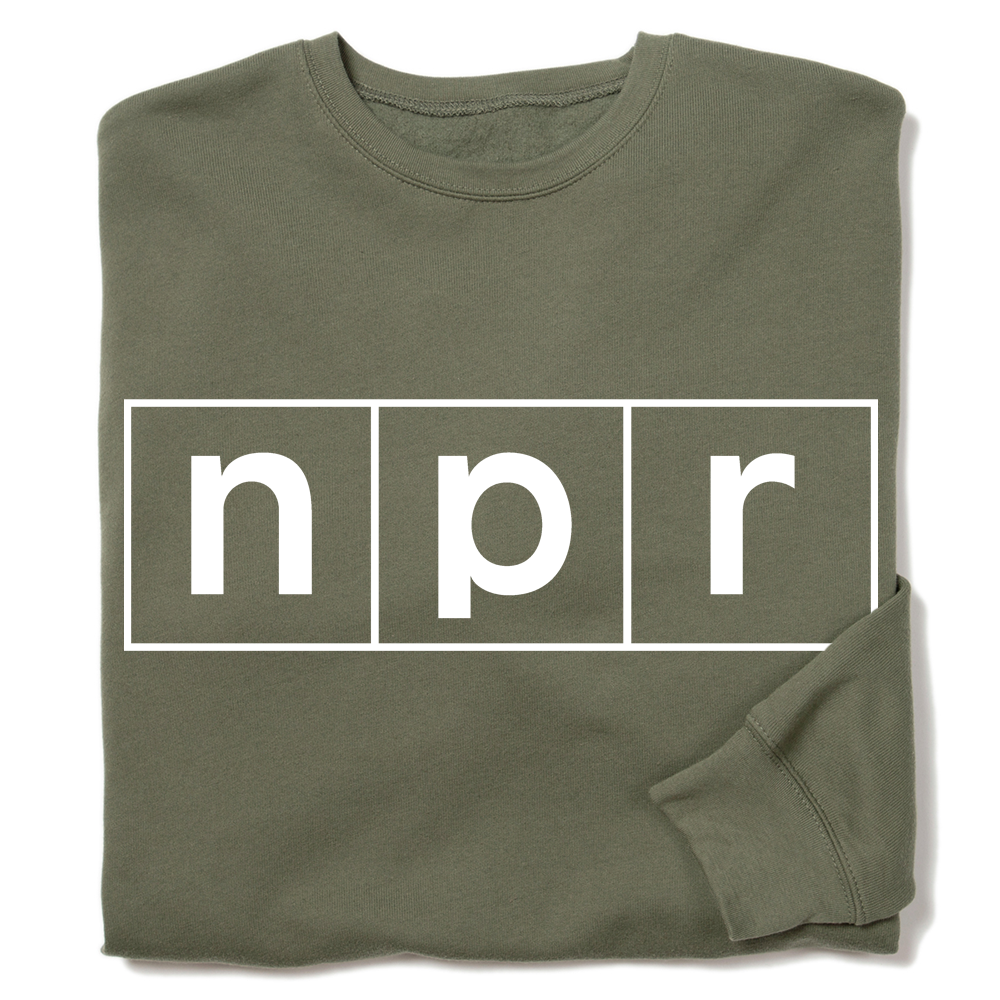 NPR Logo Crewneck Sweatshirt