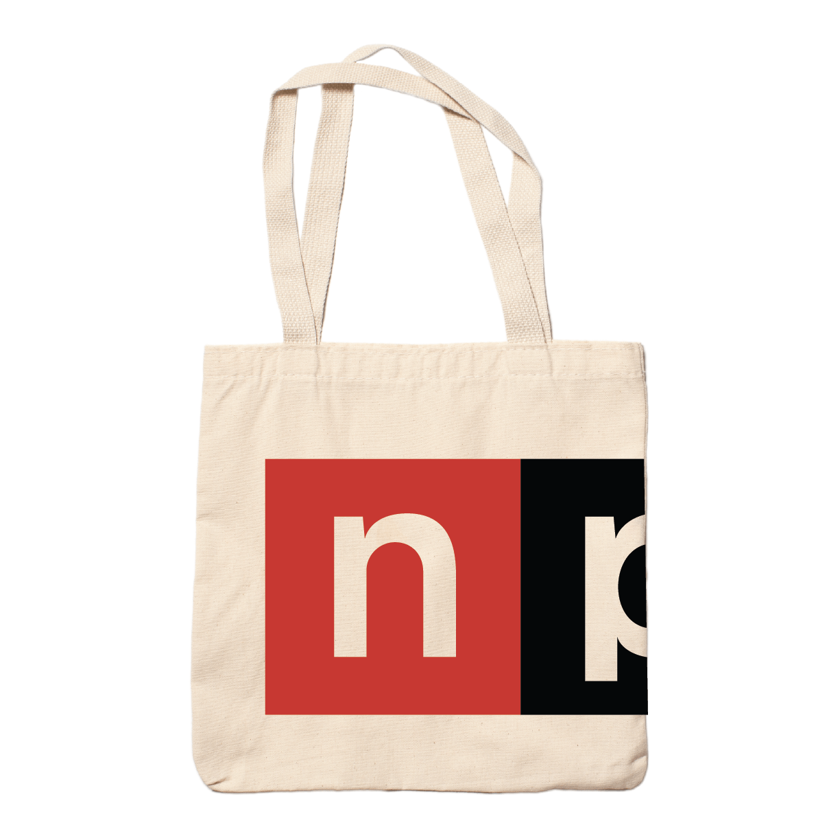 NPR Full Color Logo Wrap-Around Tote Bag
