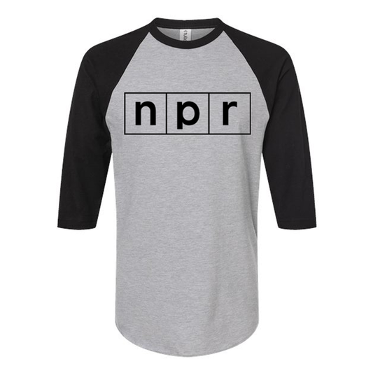 NPR Logo 3/4 Sleeve Tee