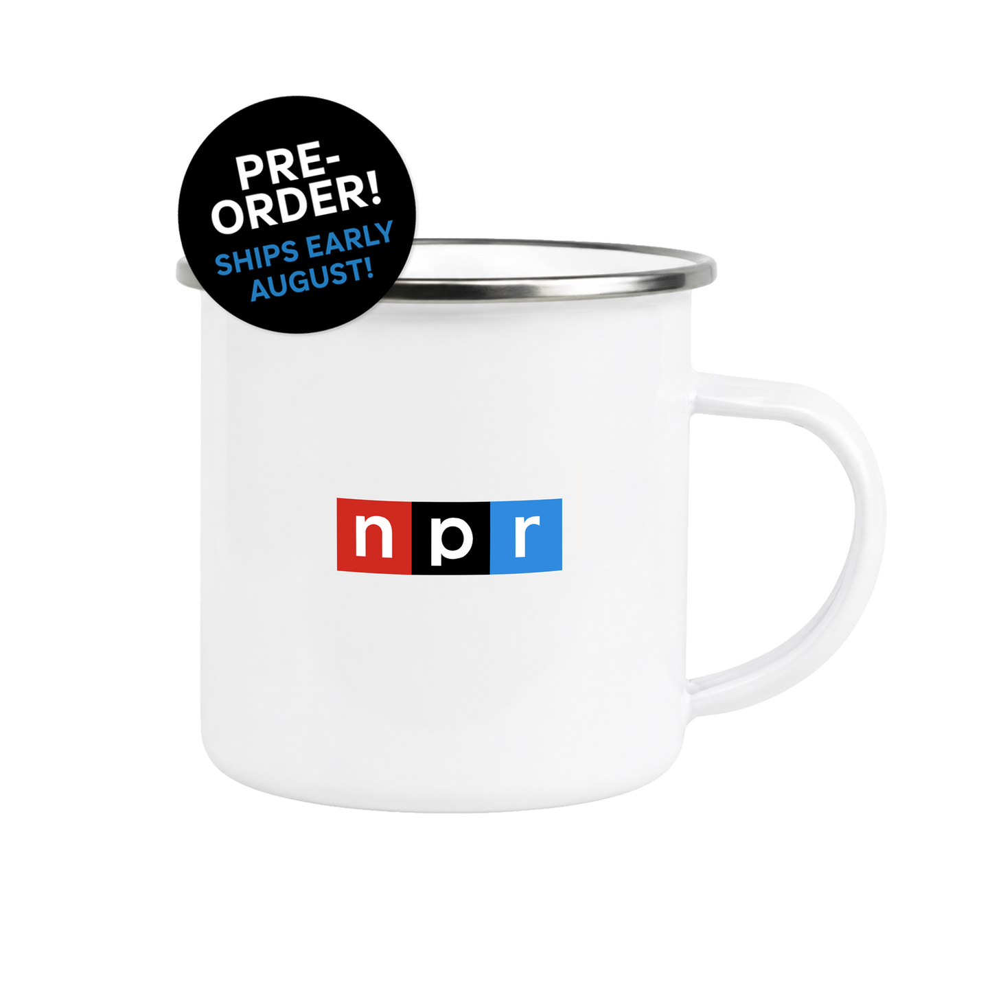 Tiny Desk Concerts Flea x NPR Enamel Mug