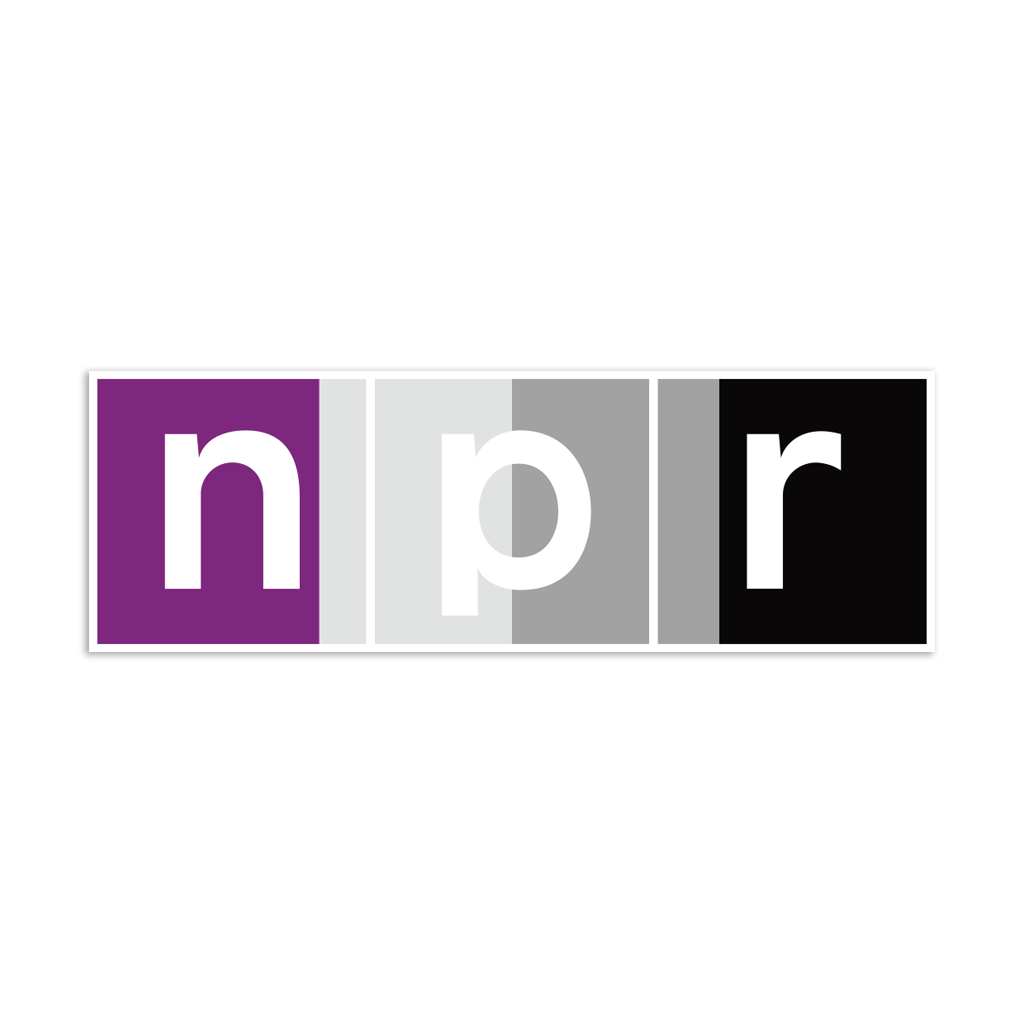 NPR Asexual Logo Sticker