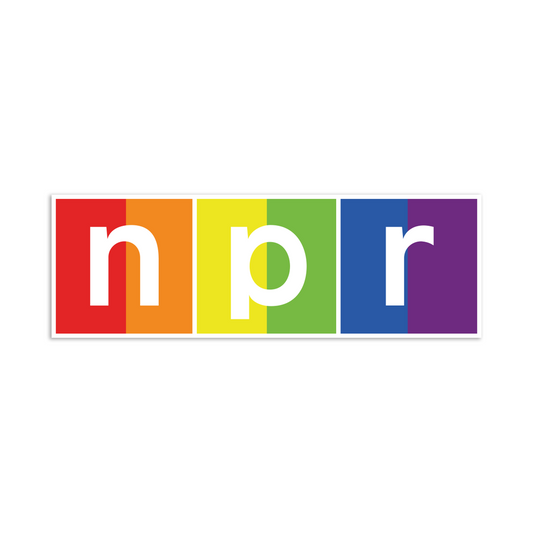 NPR Pride Logo Sticker
