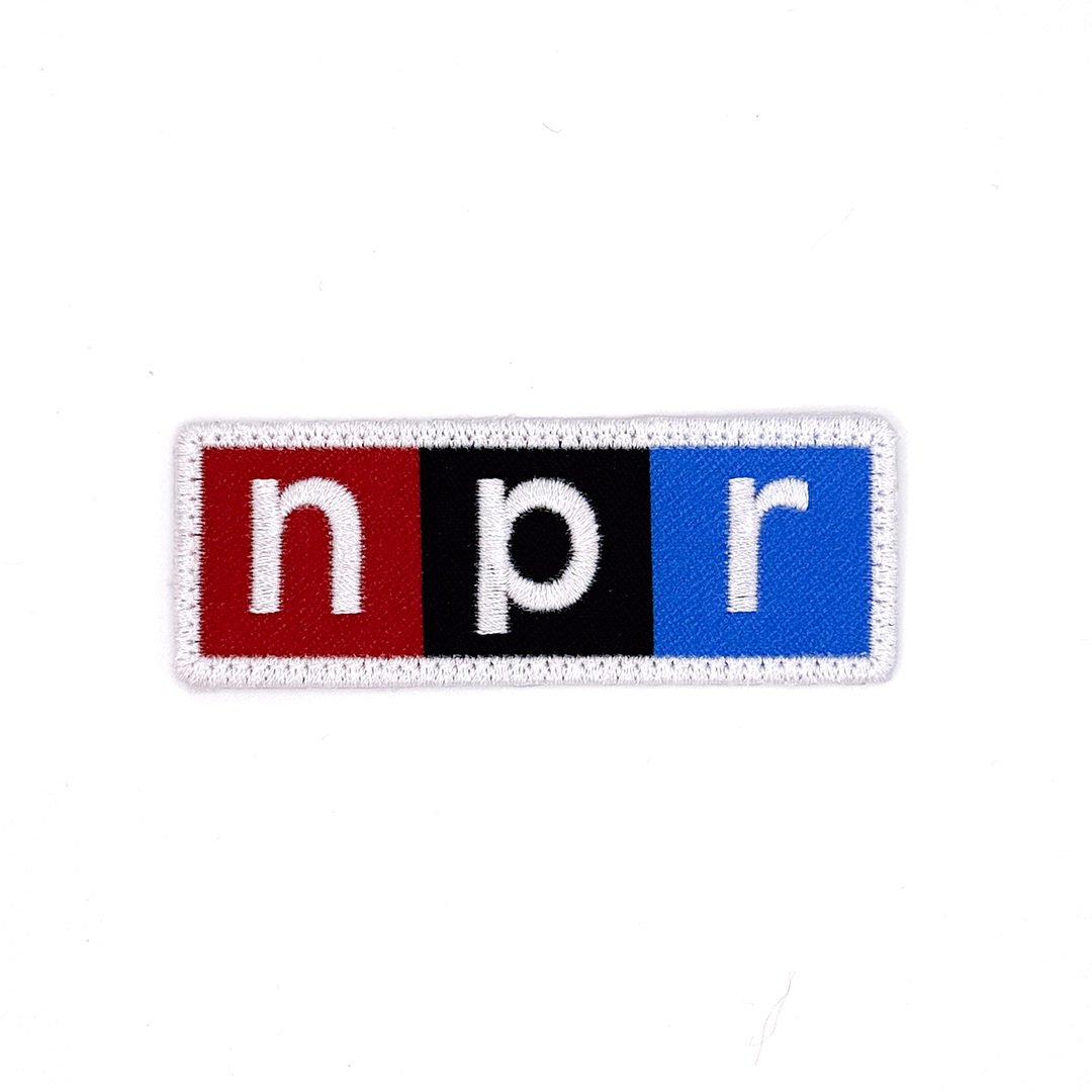 NPR Logo Print Stitch Patch