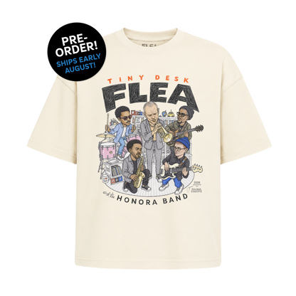 Tiny Desk Concerts Flea x NPR T-Shirt