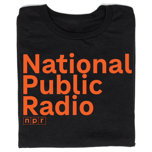 National Public Radio Text Limited Edition Tee