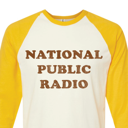 NPR Retro 70s Cooper Raglan Tee