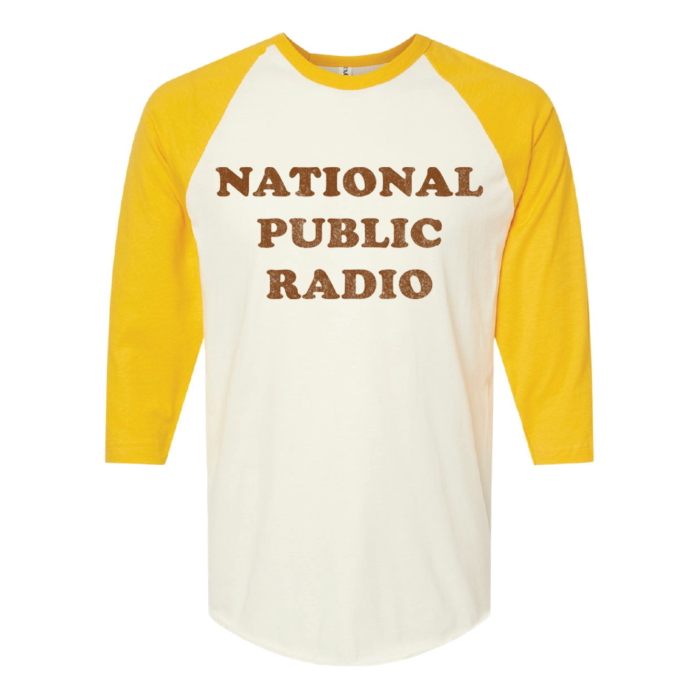 NPR Retro 70s Cooper Raglan Tee