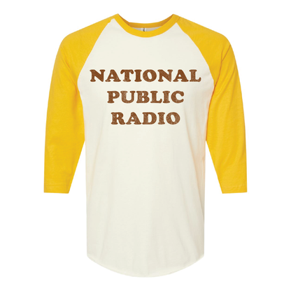 NPR Retro 70s Cooper Raglan Tee