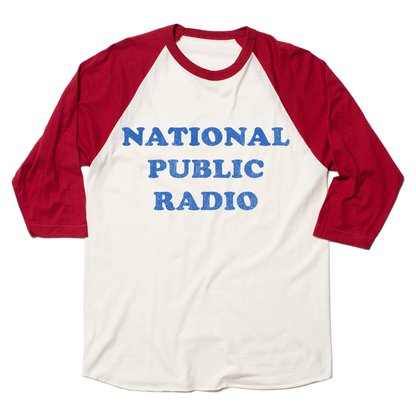 NPR Retro 70s Cooper Raglan Tee