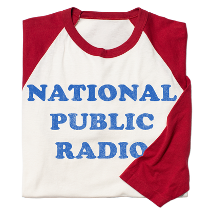 NPR Retro 70s Cooper Raglan Tee