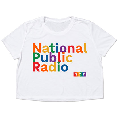 NPR Pride Logo Crop Top