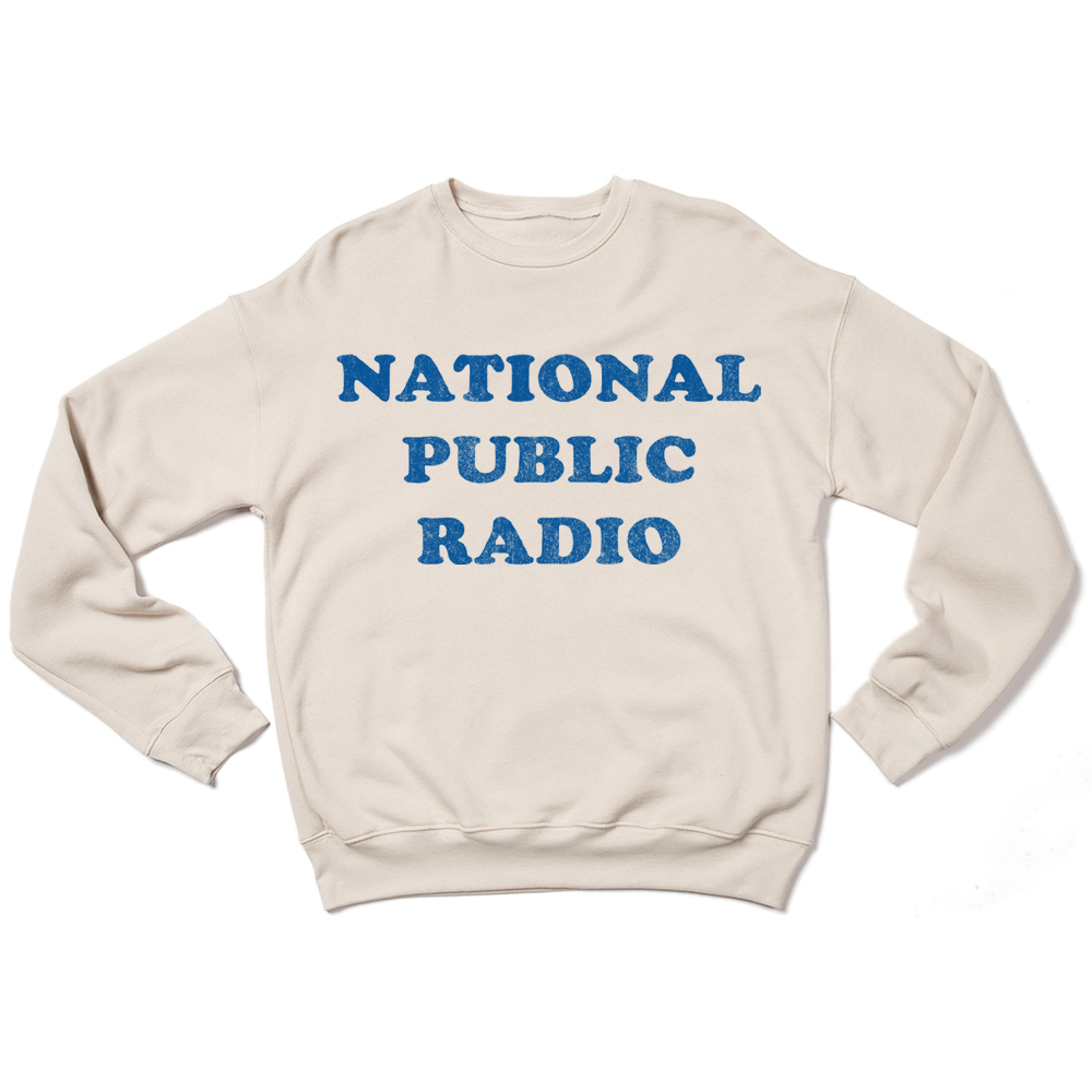 NPR Retro 70s Cooper Crewneck Sweatshirt