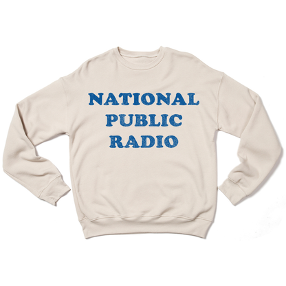 NPR Retro 70s Cooper Crewneck Sweatshirt