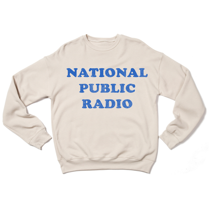 NPR Retro 70s Cooper Crewneck Sweatshirt