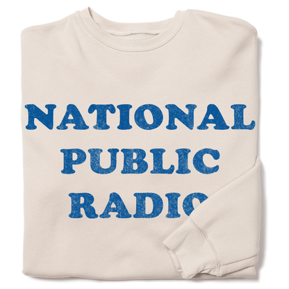 NPR Retro 70s Cooper Crewneck Sweatshirt