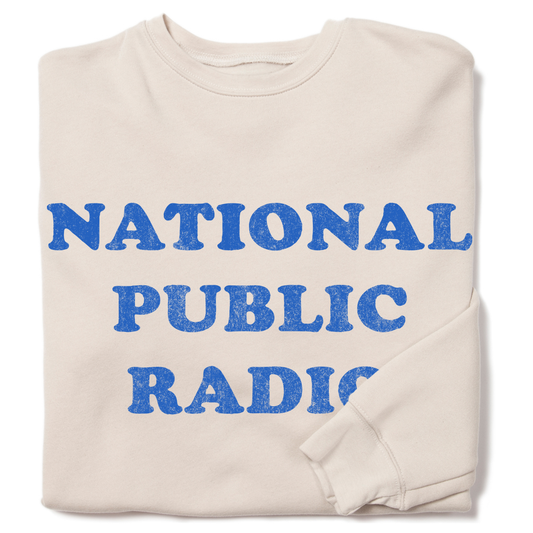 NPR Retro 70s Cooper Crewneck Sweatshirt