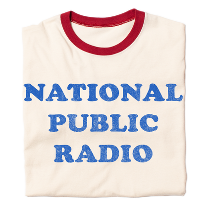NPR Retro 70s Cooper Ringer Tee