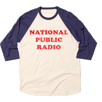 NPR Retro 70s Cooper Raglan Tee