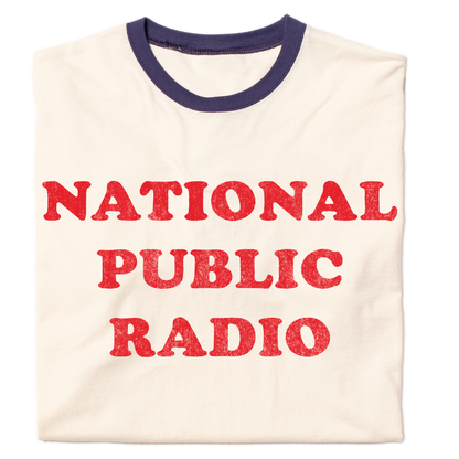 NPR Retro 70s Cooper Ringer Tee