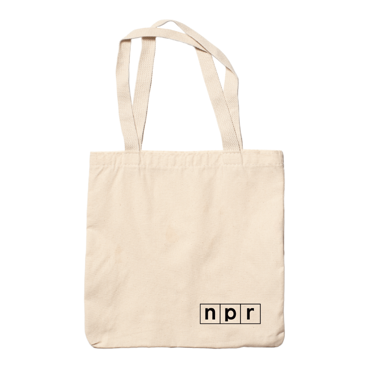 National Public Radio Script 2-Sided Tote Bag