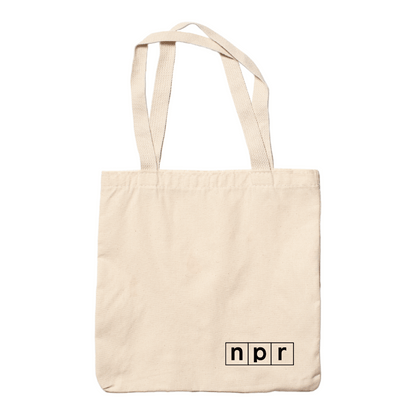 National Public Radio Script 2-Sided Tote Bag