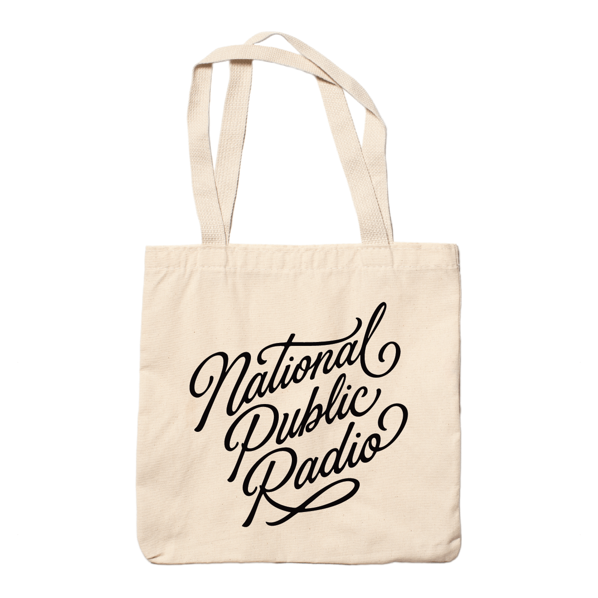National Public Radio Script 2-Sided Tote Bag