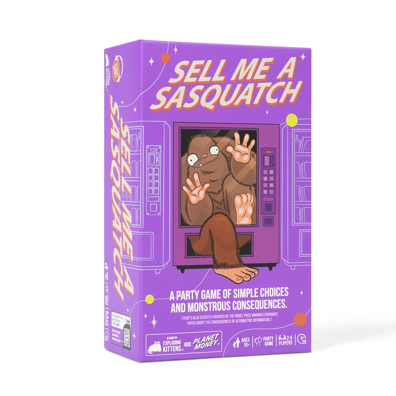 Planet Money SELL ME A SASQUATCH Board game