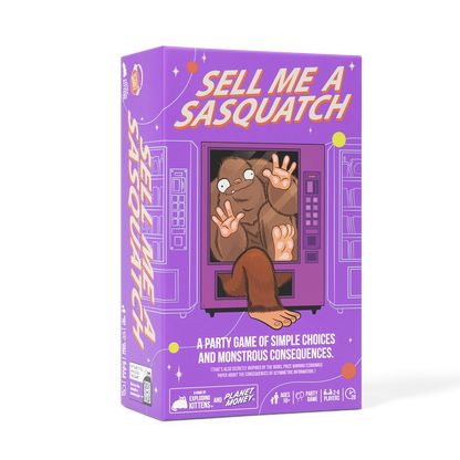 Planet Money SELL ME A SASQUATCH Board game