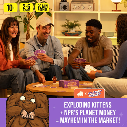 Planet Money SELL ME A SASQUATCH Board game