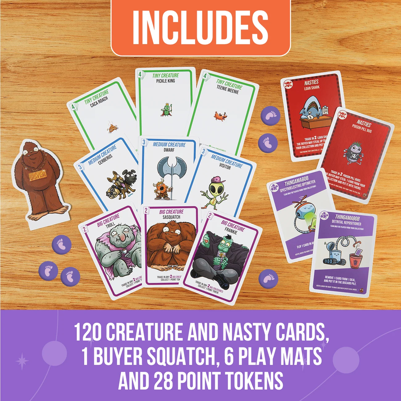 Planet Money SELL ME A SASQUATCH Board game
