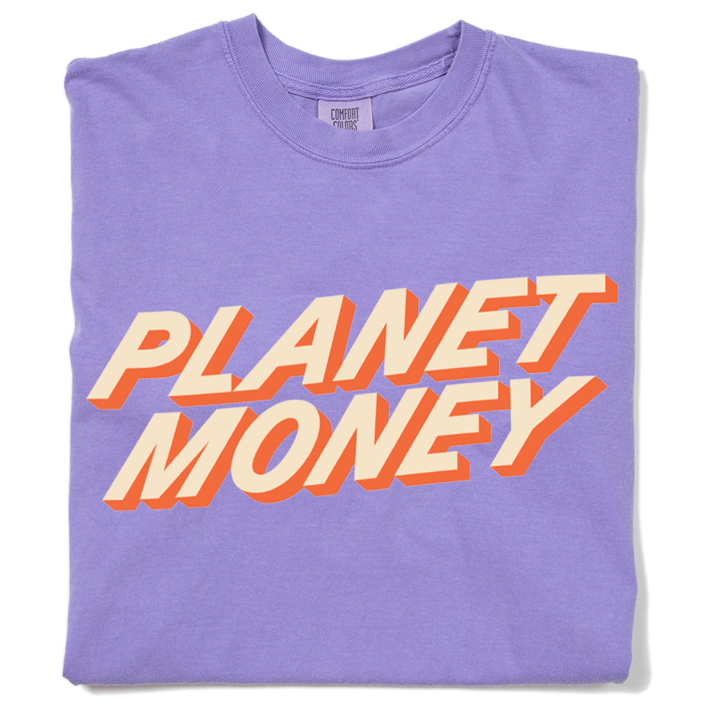 Planet Money Text Logo Shirt