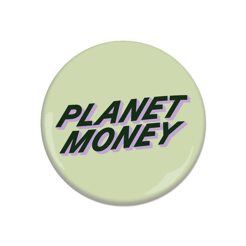 Planet Money Text Logo Button