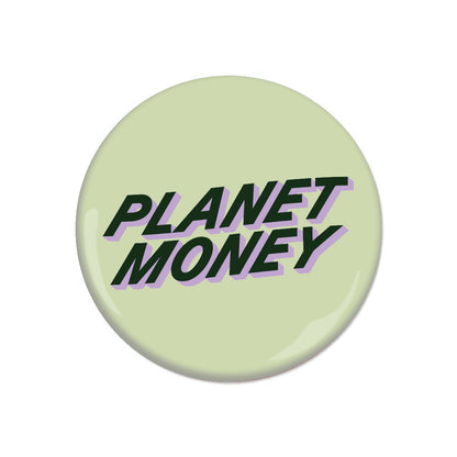 Planet Money Text Logo Button
