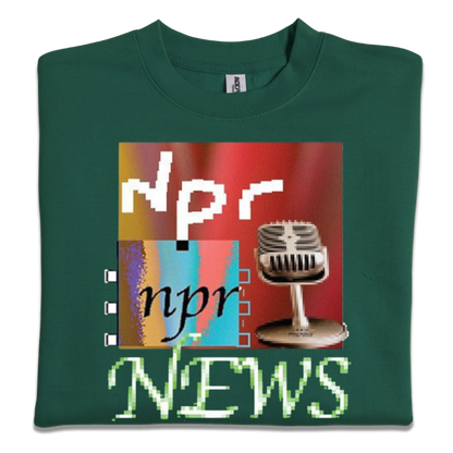 Planet Money NPR Collage Crewneck Sweatshirt