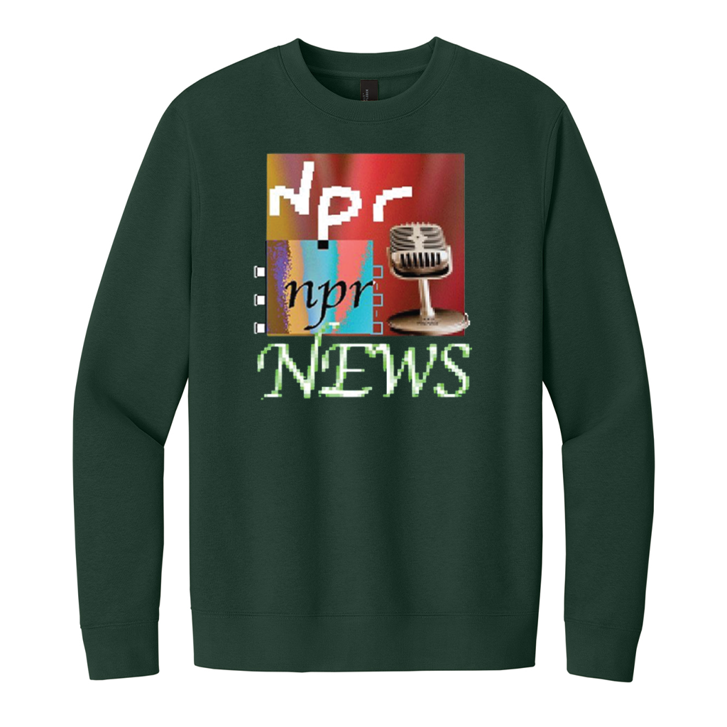 Planet Money NPR Collage Crewneck Sweatshirt