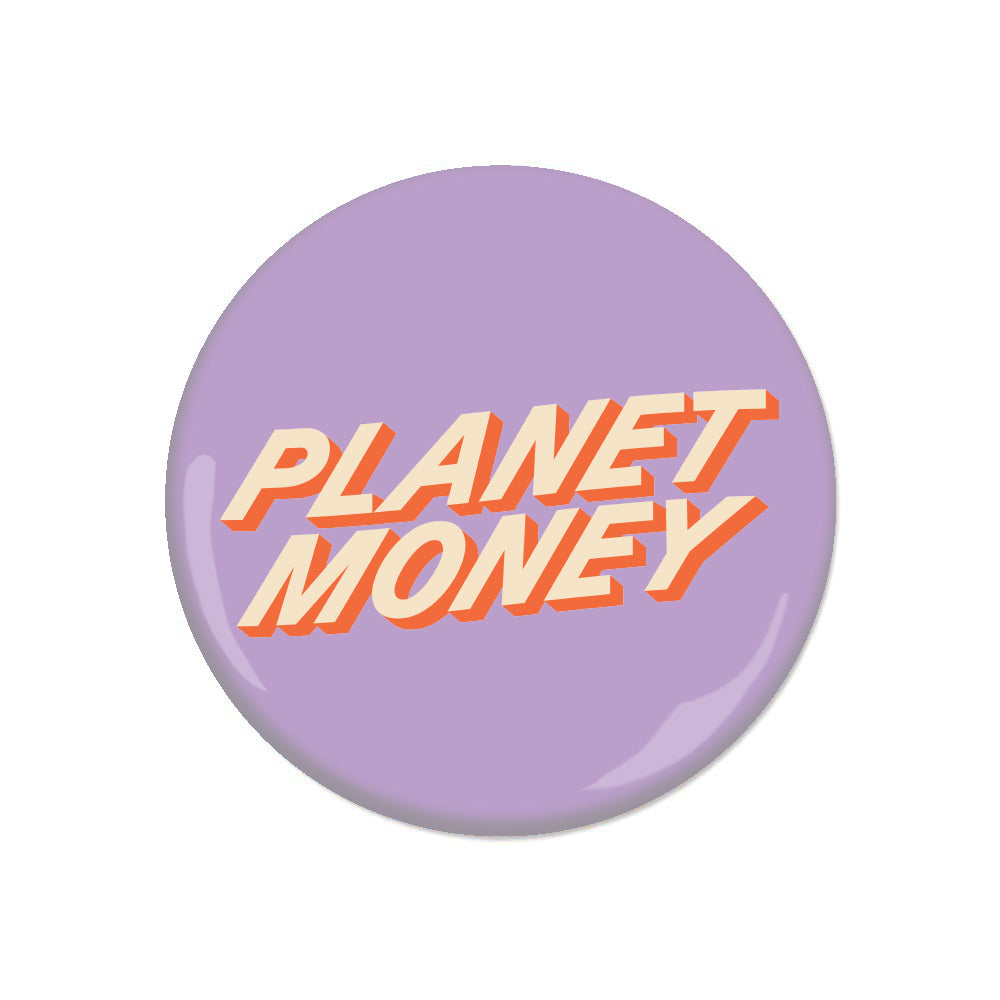 Planet Money Text Logo Button