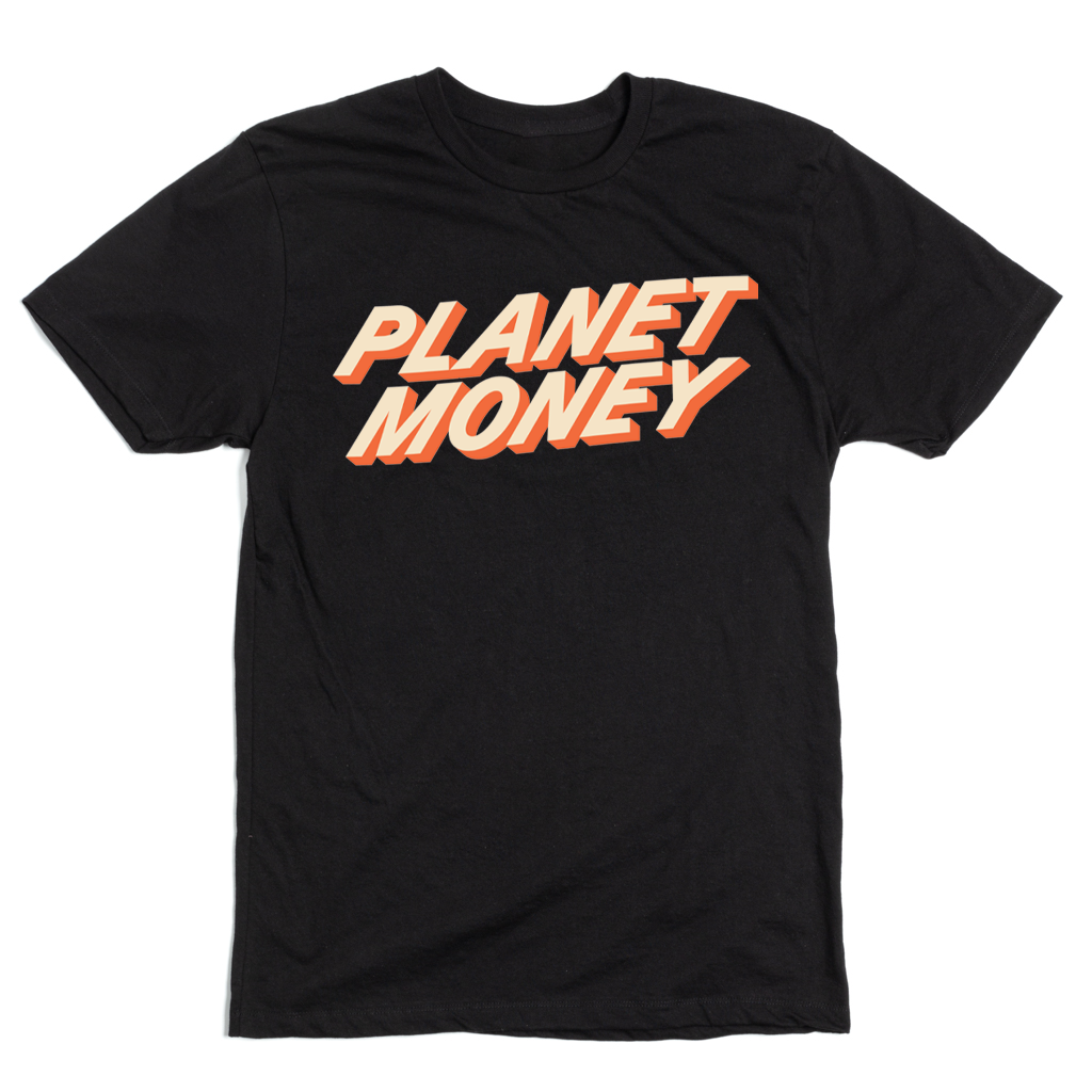 Planet Money Text Logo Shirt