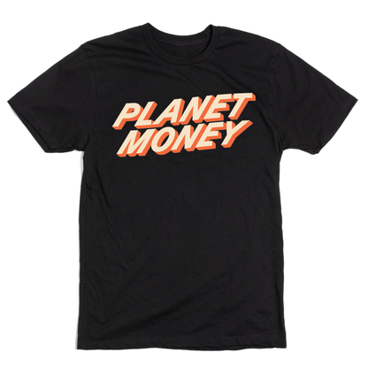 Planet Money Text Logo Shirt