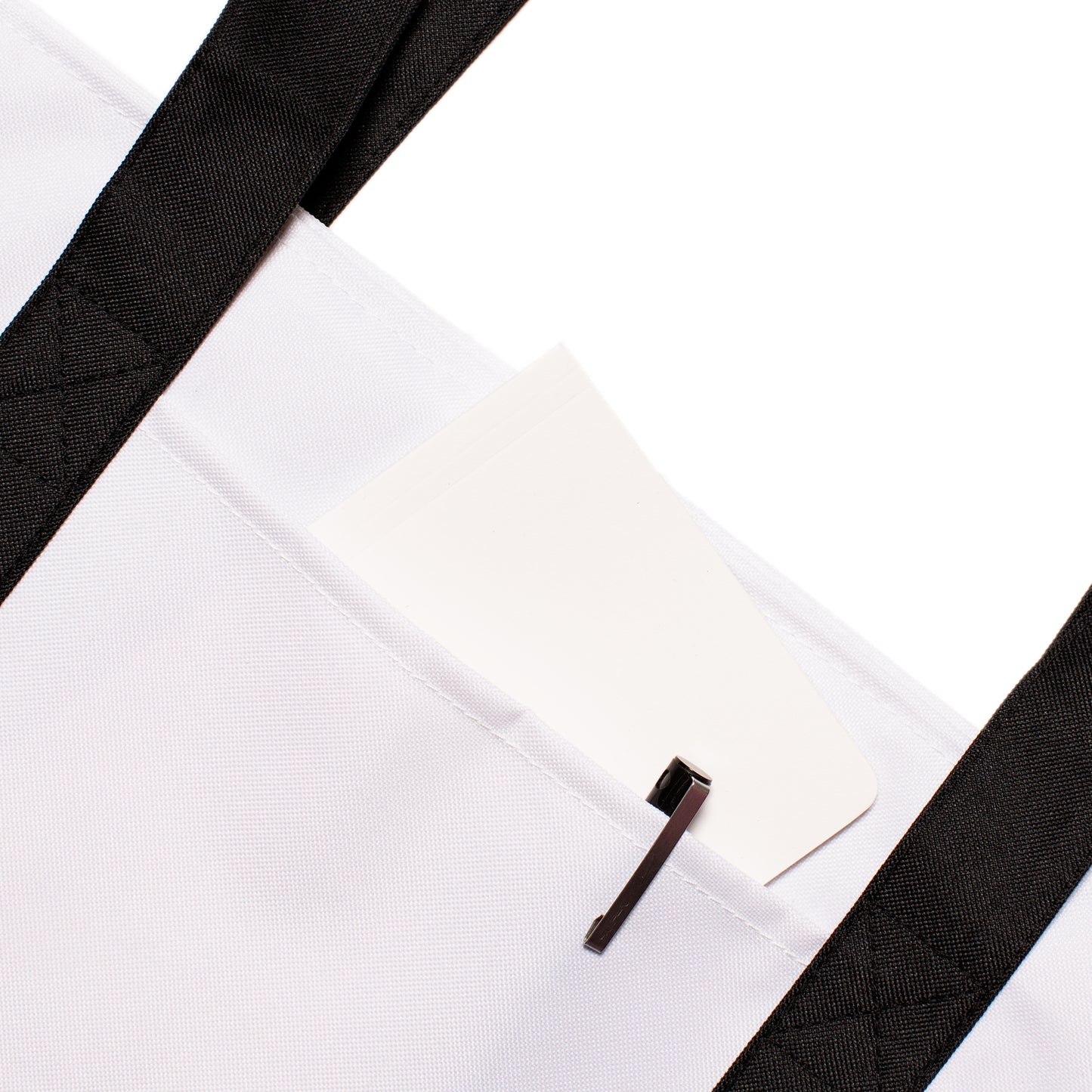 NPR Logo Giant Zipper Top Tote Bag