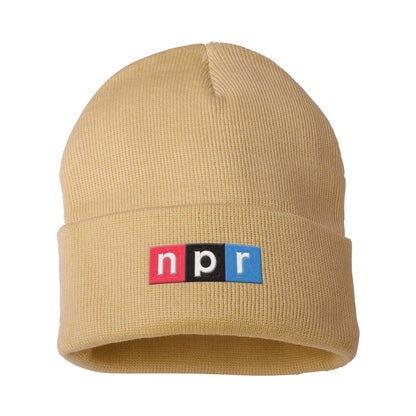 NPR Full-Color Logo Beanie