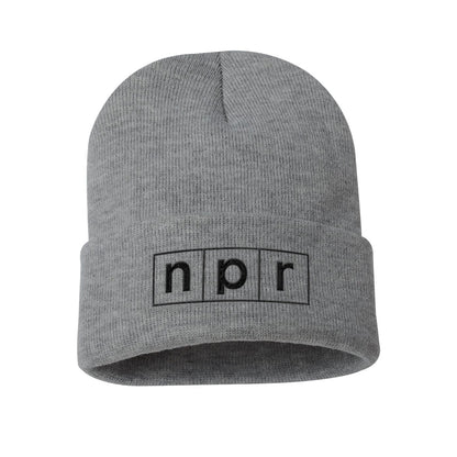 NPR Single-Color Logo Beanie