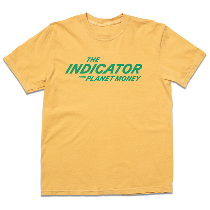 The Indicator from Planet Money Logo Garment-Dyed Shirt