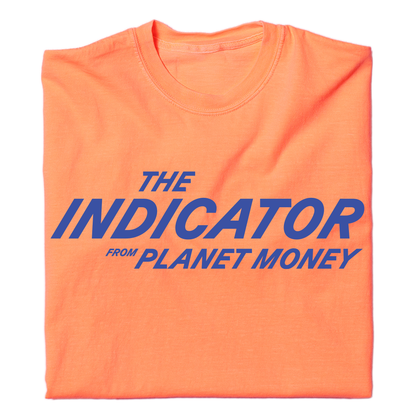 The Indicator from Planet Money Logo Garment-Dyed Shirt
